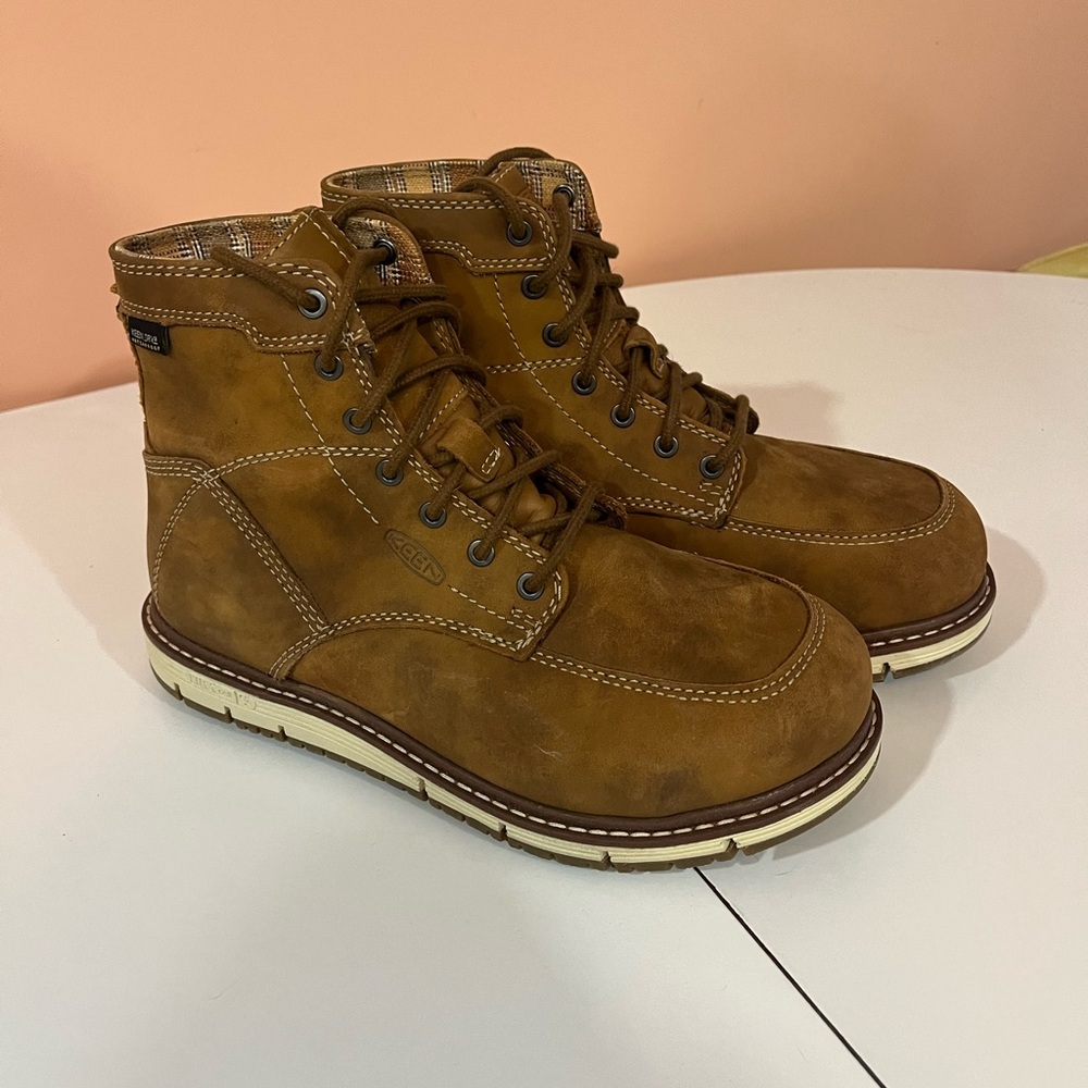 Keen Waterproof Steel-toe Leather Workboot